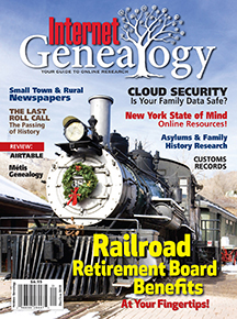 Your Genealogy Today -- article on Railroad Retirement Benefits by Diane L Richa